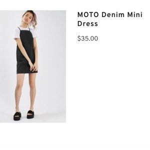 Top Shop MOTO mini dress size 0